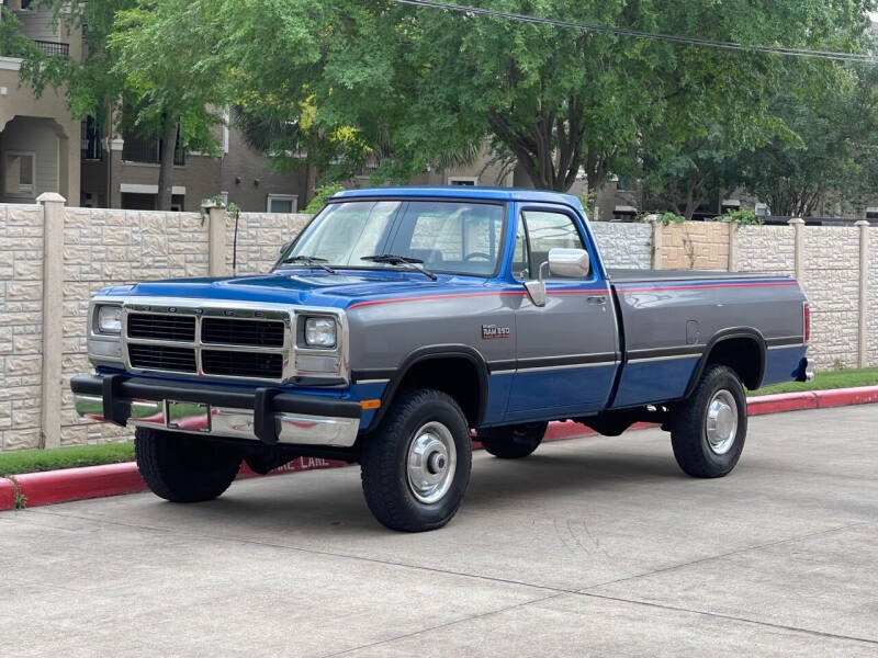 1991 Dodge RAM 250 for sale at RBP Automotive Inc. in Houston TX