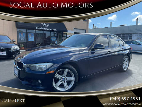 2013 BMW 3 Series for sale at SoCal Auto Motors in Costa Mesa CA