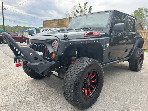 2013 Jeep Wrangler Unlimited for sale at G-Brothers Auto Brokers in Marietta GA