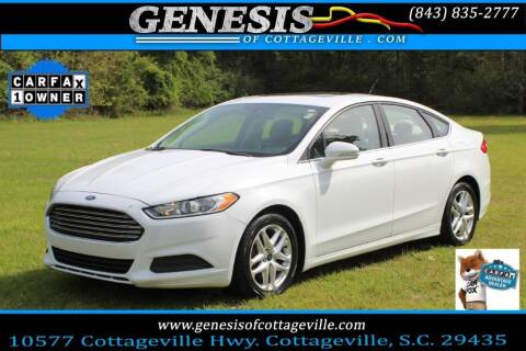 2014 Ford Fusion for sale at Genesis Of Cottageville in Cottageville SC