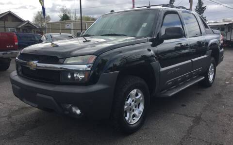 2004 Chevrolet Avalanche for sale at Universal Auto Sales in Salem OR