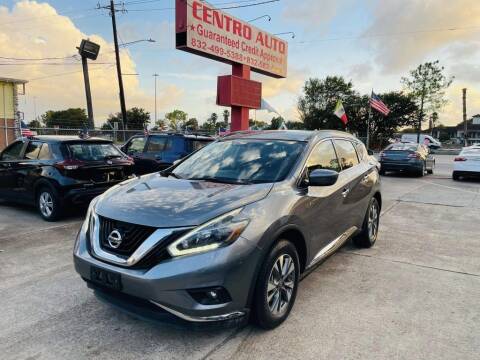 2018 Nissan Murano for sale at Centro Auto Sales in Houston TX