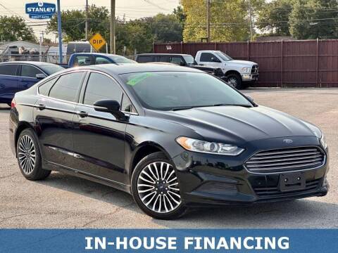 2014 Ford Fusion for sale at Stanley Automotive Finance Enterprise - STANLEY DIRECT AUTO in Mesquite TX