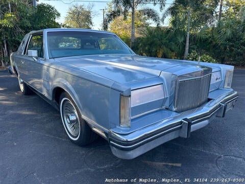 1983 Lincoln Mark VI for sale at Autohaus of Naples in Naples FL