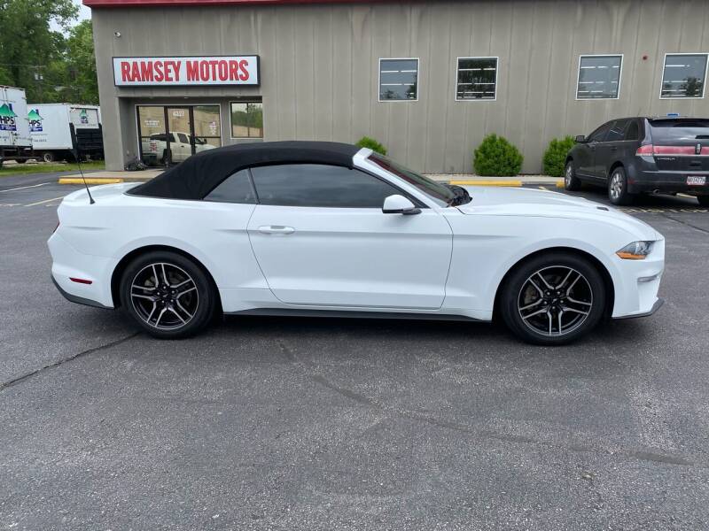 2018 Ford Mustang for sale at Ramsey Motors in Riverside MO