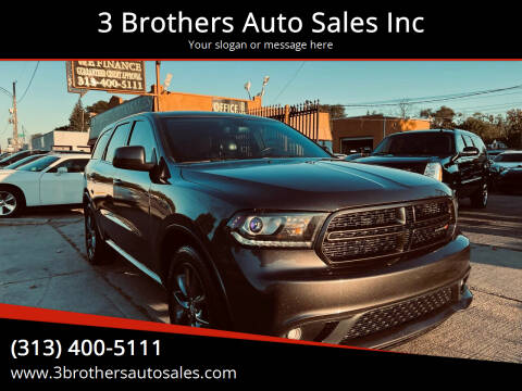 2015 Dodge Durango for sale at 3 Brothers Auto Sales Inc in Detroit MI