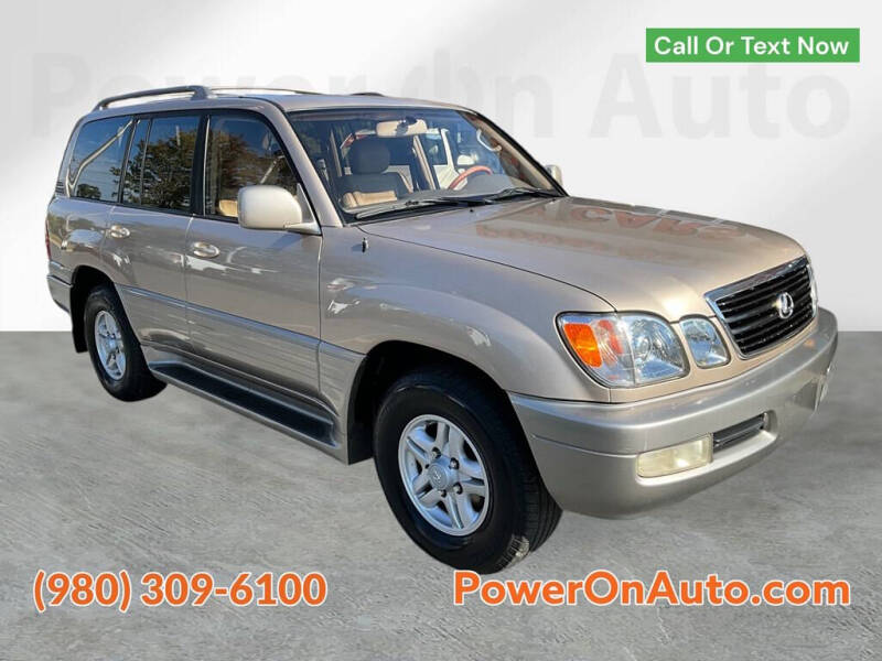 2000 Lexus LX 470 for sale at Power On Auto LLC in Monroe NC