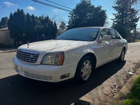 2004 Cadillac DeVille for sale at Blue Line Auto Group in Portland OR