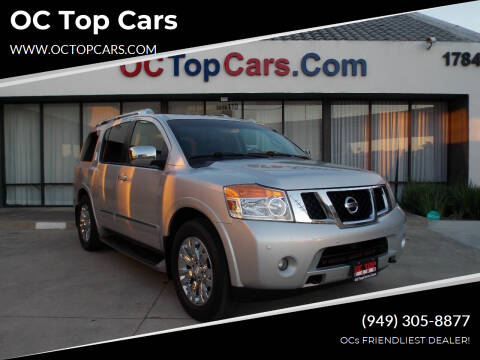 2015 Nissan Armada for sale at OC Top Cars in Irvine CA