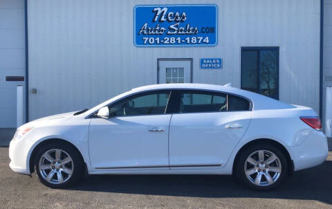 2012 Buick LaCrosse for sale at NESS AUTO SALES in West Fargo ND