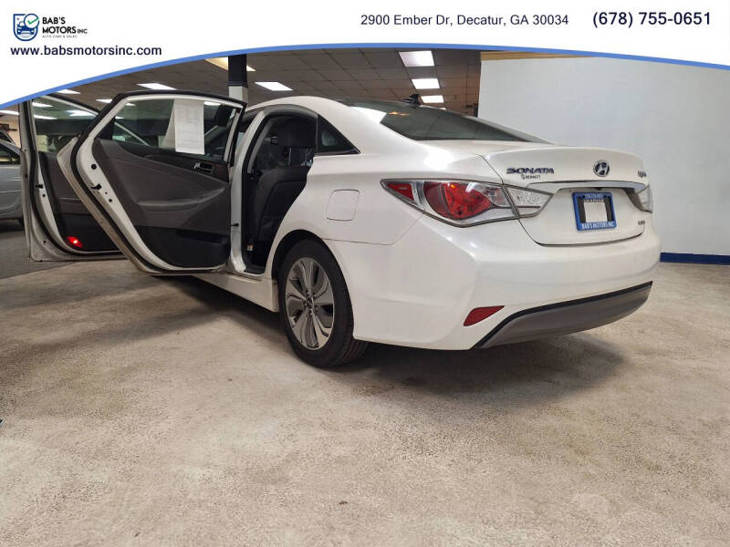 2013 Hyundai Sonata Hybrid Limited