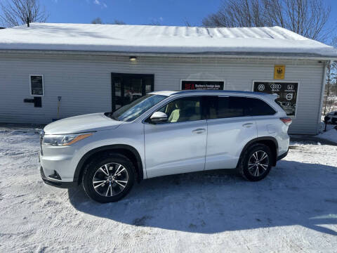 2016 Toyota Highlander for sale at Skelton's Foreign Auto LLC in West Bath ME