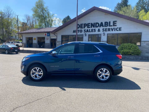 2020 Chevrolet Equinox for sale at Dependable Auto Sales and Service in Binghamton NY