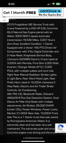 2015 Freightliner M2 112