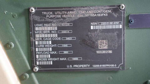2007 AM General M1165A1