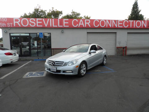 2012 Mercedes-Benz E-Class for sale at ROSEVILLE CAR CONNECTION in Roseville CA