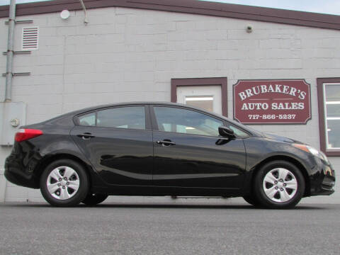 2015 Kia Forte for sale at Brubakers Auto Sales in Myerstown PA