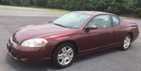 2007 Chevrolet Monte Carlo for sale at Augusta Auto Sales in Waynesboro VA