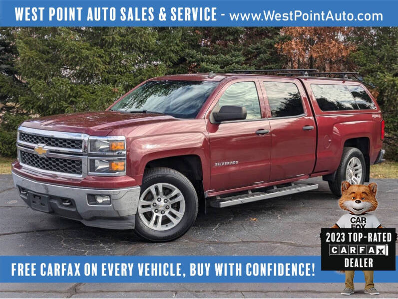 2014 Chevrolet Silverado 1500 for sale at West Point Auto Sales & Service in Mattawan MI