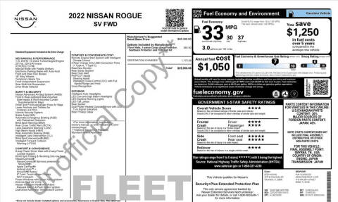 2022 Nissan Rogue SV