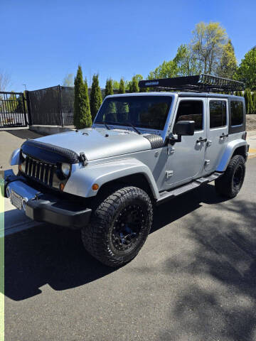 2008 Jeep Wrangler Unlimited for sale at RICKIES AUTO, LLC. in Portland OR