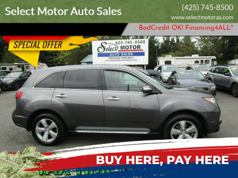 2010 Acura MDX for sale at Select Motor Auto Sales in Lynnwood WA