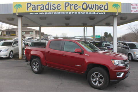 2017 Chevrolet Colorado for sale at Paradise Pre-Owned Inc in New Castle PA