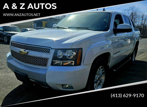 2009 Chevrolet Avalanche for sale at A & Z AUTOS in Westfield MA