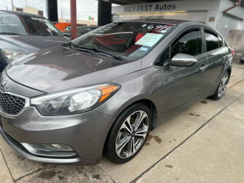 2015 Kia Forte for sale at Buy-Fast Autos in Houston TX