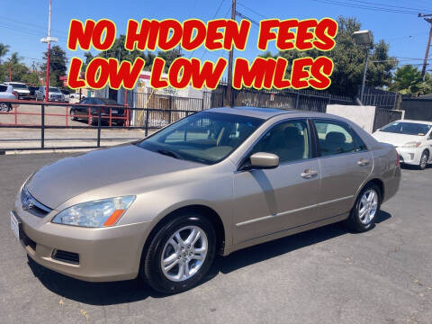 2006 Honda Accord for sale at Pacific West Imports in Los Angeles CA