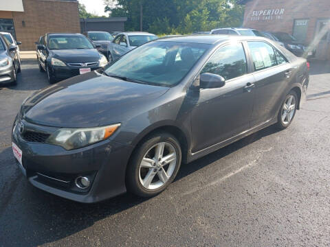 2012 Toyota Camry for sale at Superior Used Cars Inc in Cuyahoga Falls OH