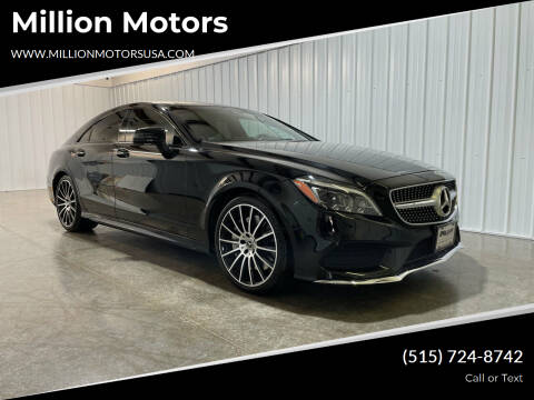 2017 Mercedes-Benz CLS for sale at Million Motors in Adel IA