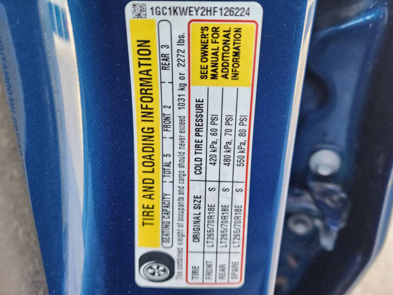 2017 Chevrolet Silverado 2500HD