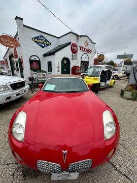 2007 Pontiac Solstice for sale at Nelson's Straightline Auto - 23923 Burrows Rd in Independence WI