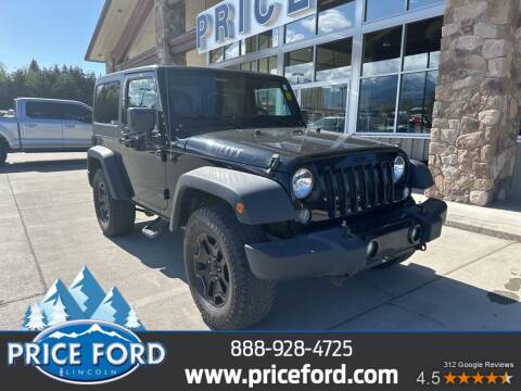 2015 Jeep Wrangler for sale at Price Ford Lincoln in Port Angeles WA