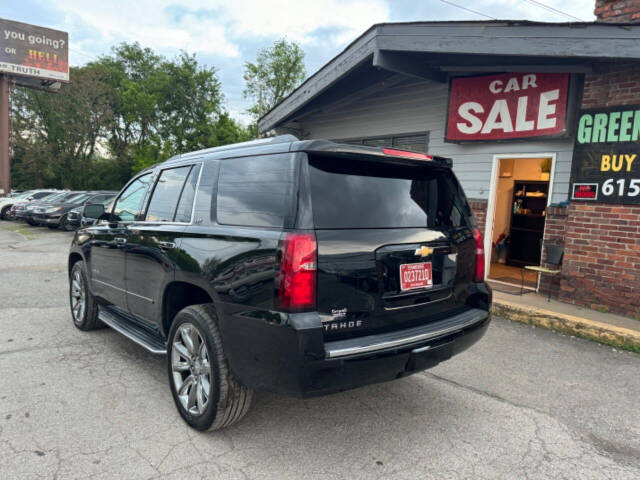 2016 Chevrolet Tahoe for sale at Green Ride LLC in NASHVILLE, TN