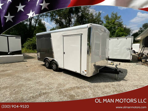 2024 Haulmark Transport 8.5 x 16 for sale at Ol Man Motors LLC - Trailers in Louisville OH