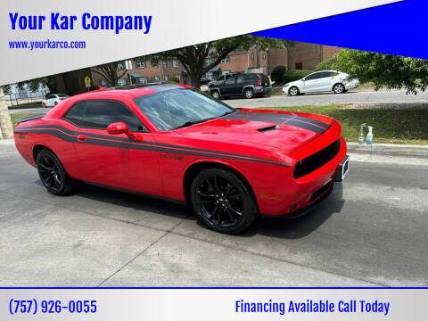 2017 Dodge Challenger for sale at Your Kar Company in Norfolk VA