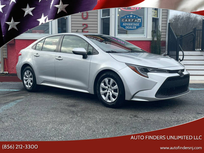 2020 Toyota Corolla for sale at Auto Finders Unlimited LLC in Vineland NJ