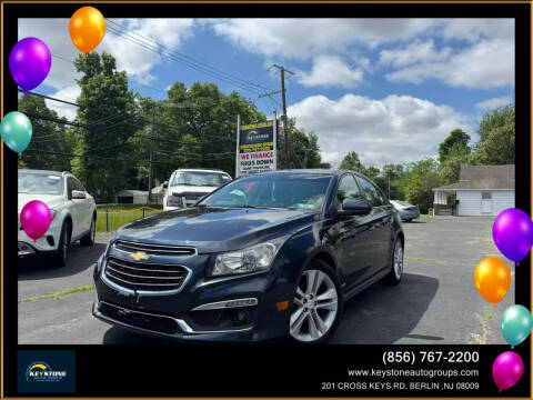 2015 Chevrolet Cruze for sale at Keystone Auto Group in Delran NJ