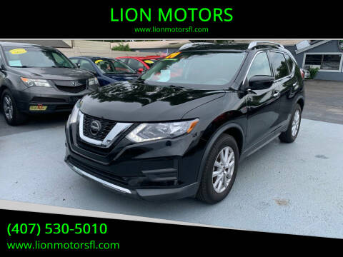 2020 Nissan Rogue for sale at LION MOTORS in Orlando FL