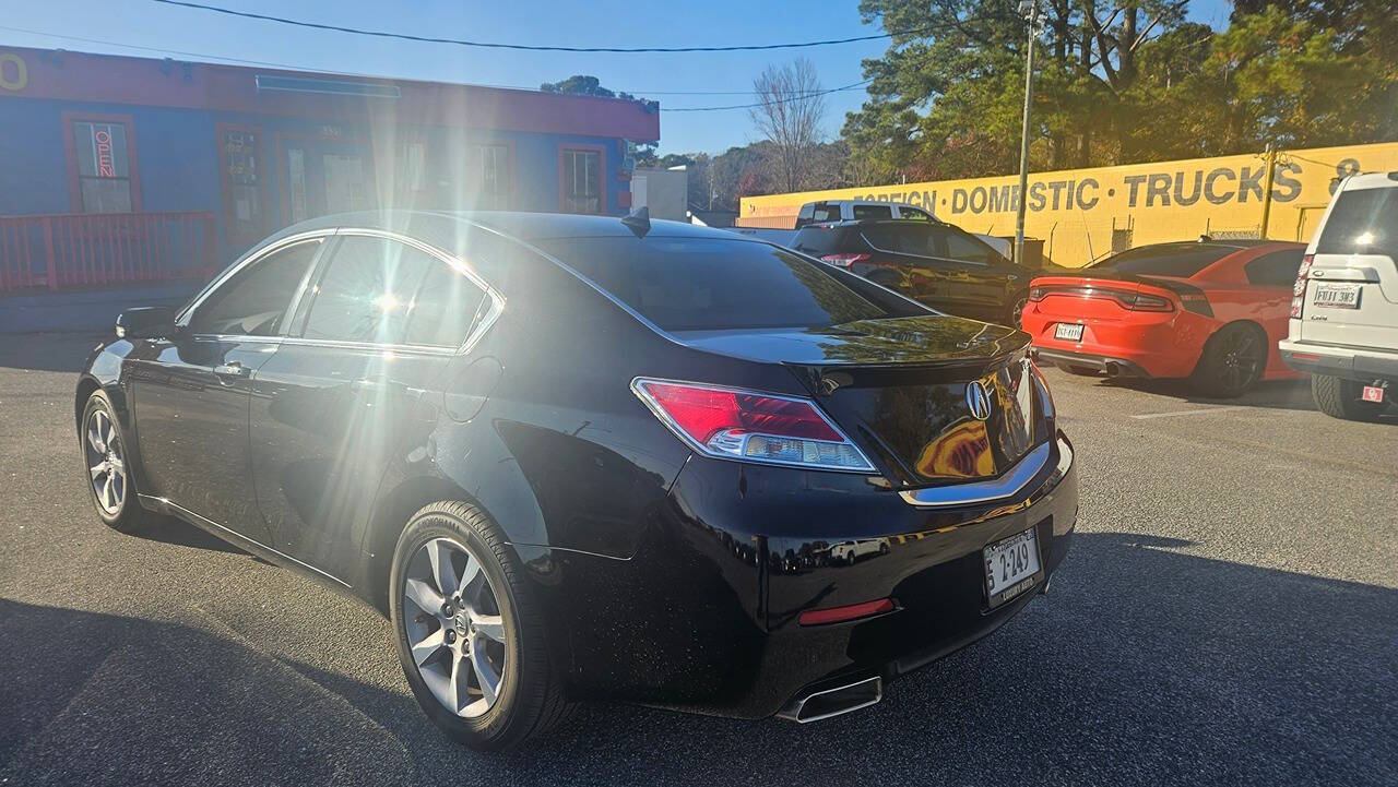 2013 Acura TL for sale at Luxury Auto Sales, Inc in Norfolk, VA