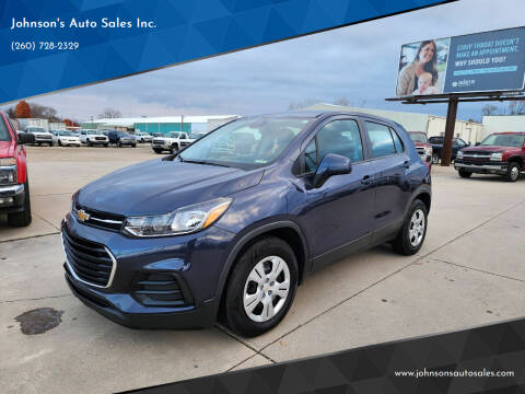 2018 Chevrolet Trax for sale at Johnson's Auto Sales Inc. in Decatur IN