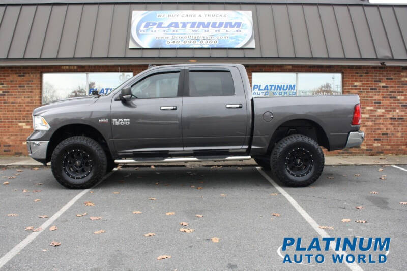 2016 RAM 1500 for sale at Platinum Auto World in Fredericksburg VA