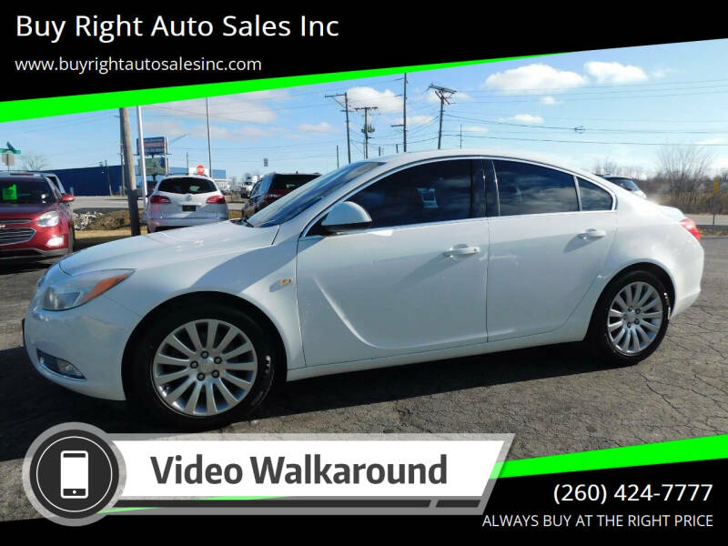 2011 Buick Regal for sale at Buy Right Auto Sales Inc in Fort Wayne IN