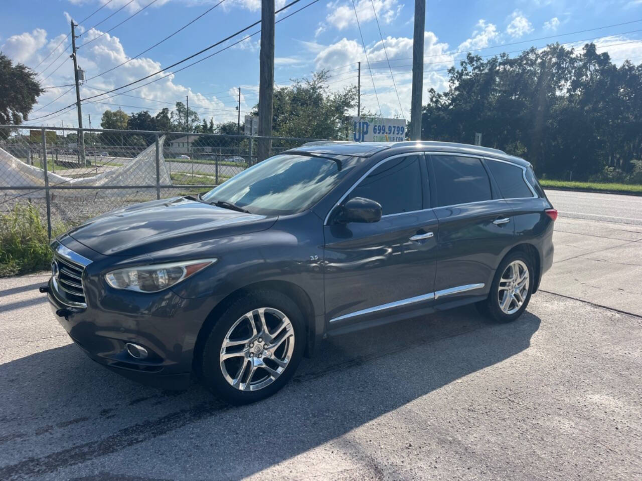 2014 INFINITI QX60 for sale at Hobgood Auto Sales in Land O Lakes, FL