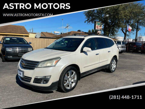 2014 Chevrolet Traverse for sale at ASTRO MOTORS in Houston TX