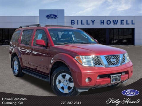 2007 Nissan Pathfinder for sale at BILLY HOWELL FORD LINCOLN in Cumming GA