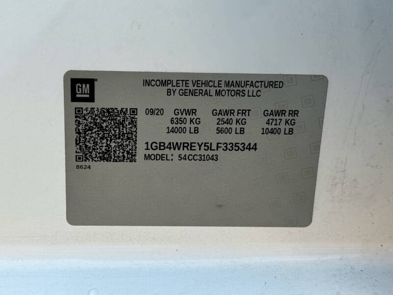 2020 Chevrolet Silverado 3500HD Work Truck