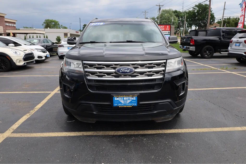 Black 2019 Ford Explorer Base AWD Base 4dr SUV 1